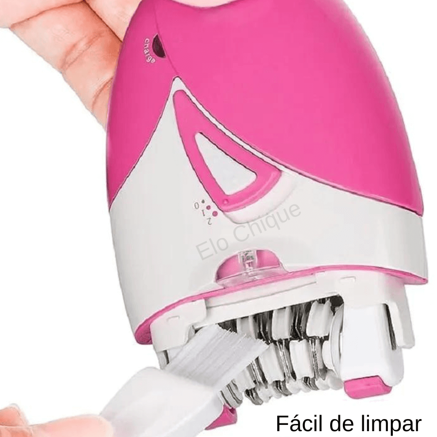 Depilador USB Remoção dos Pelos Faciais e Corpo Inteiro