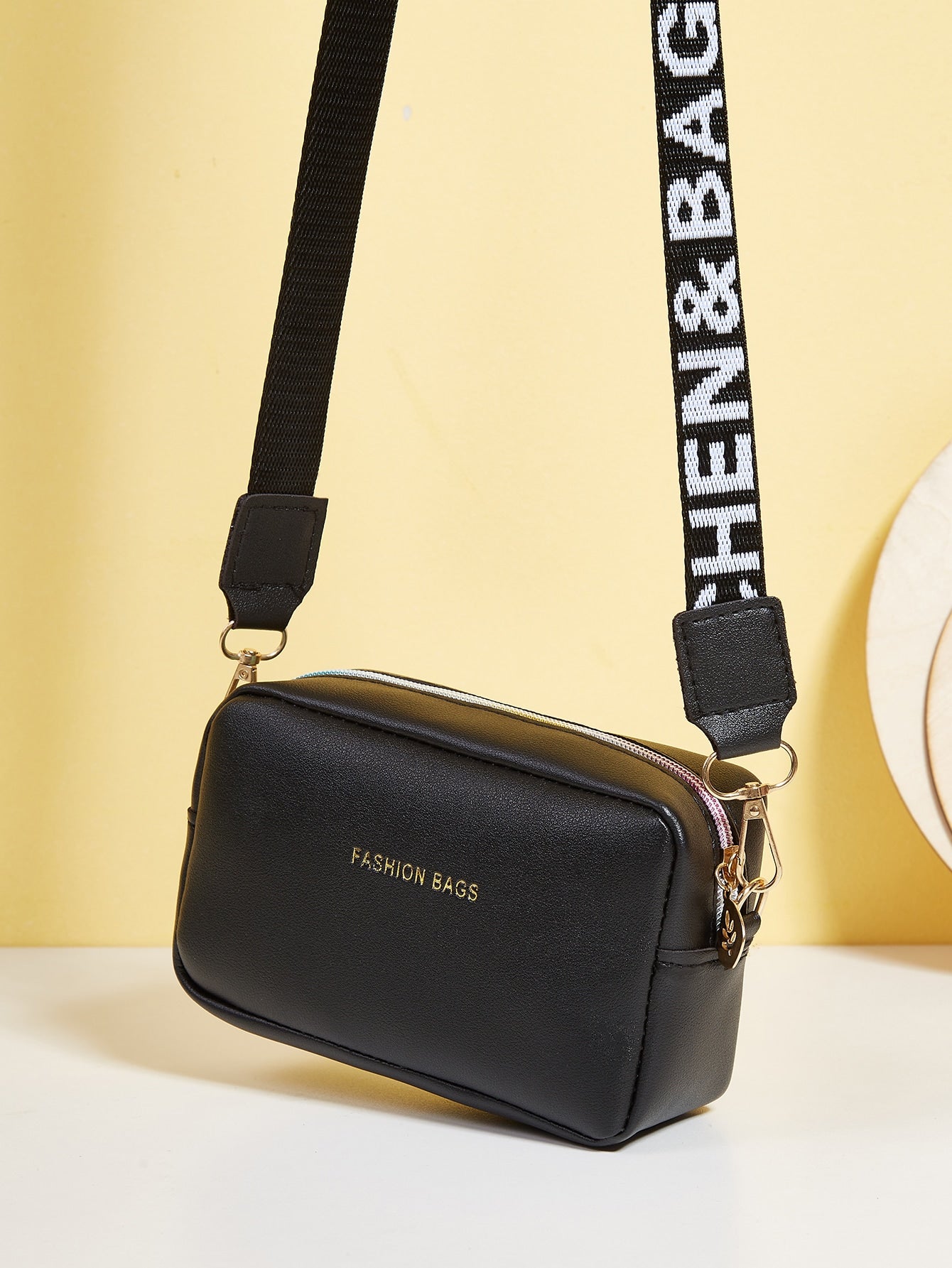 Bolsa Couro Mini Elegante Crossbody Moderna
