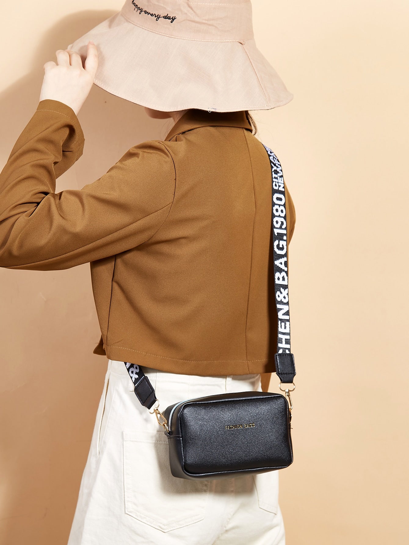Bolsa Couro Mini Elegante Crossbody Moderna