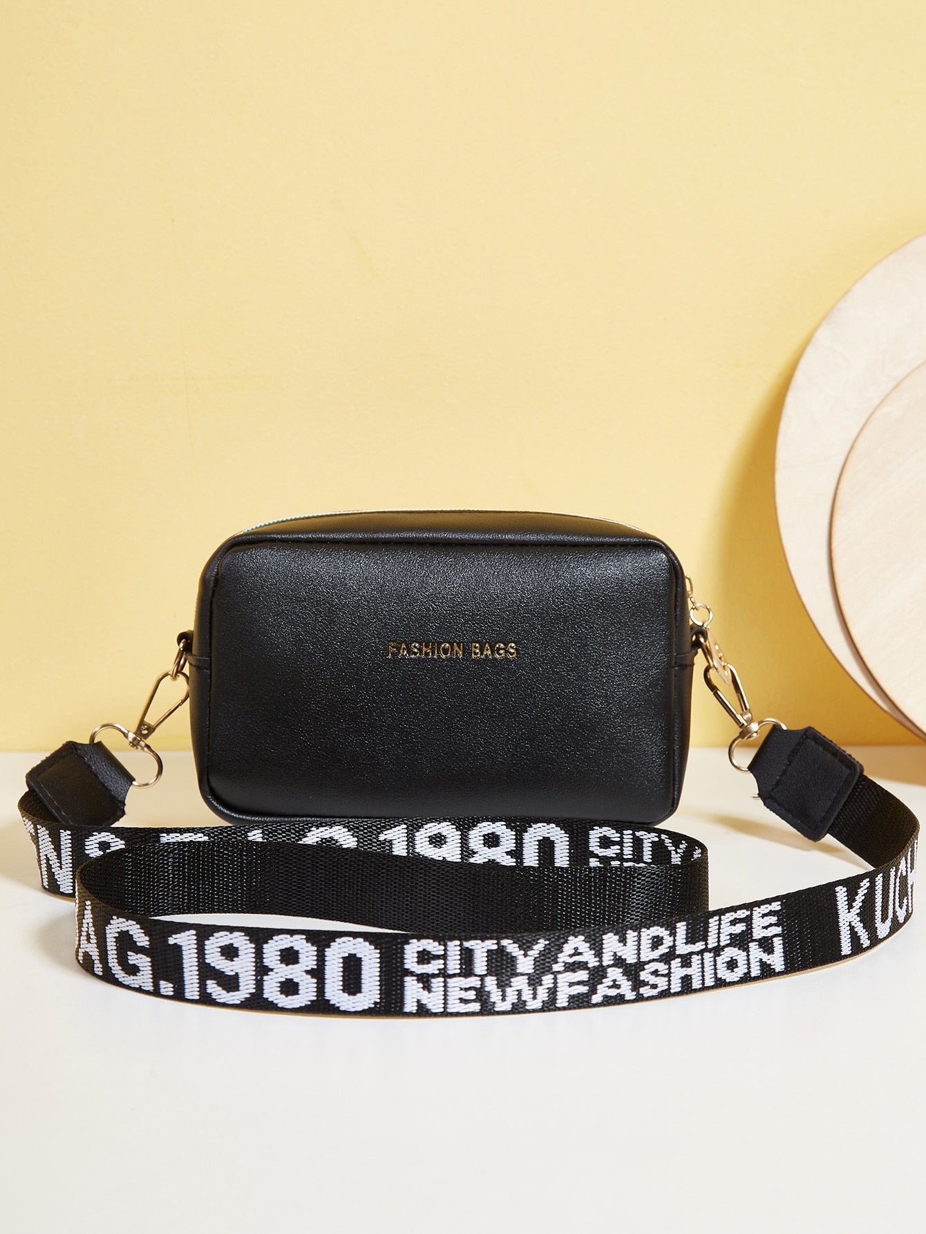 Bolsa Couro Mini Elegante Crossbody Moderna