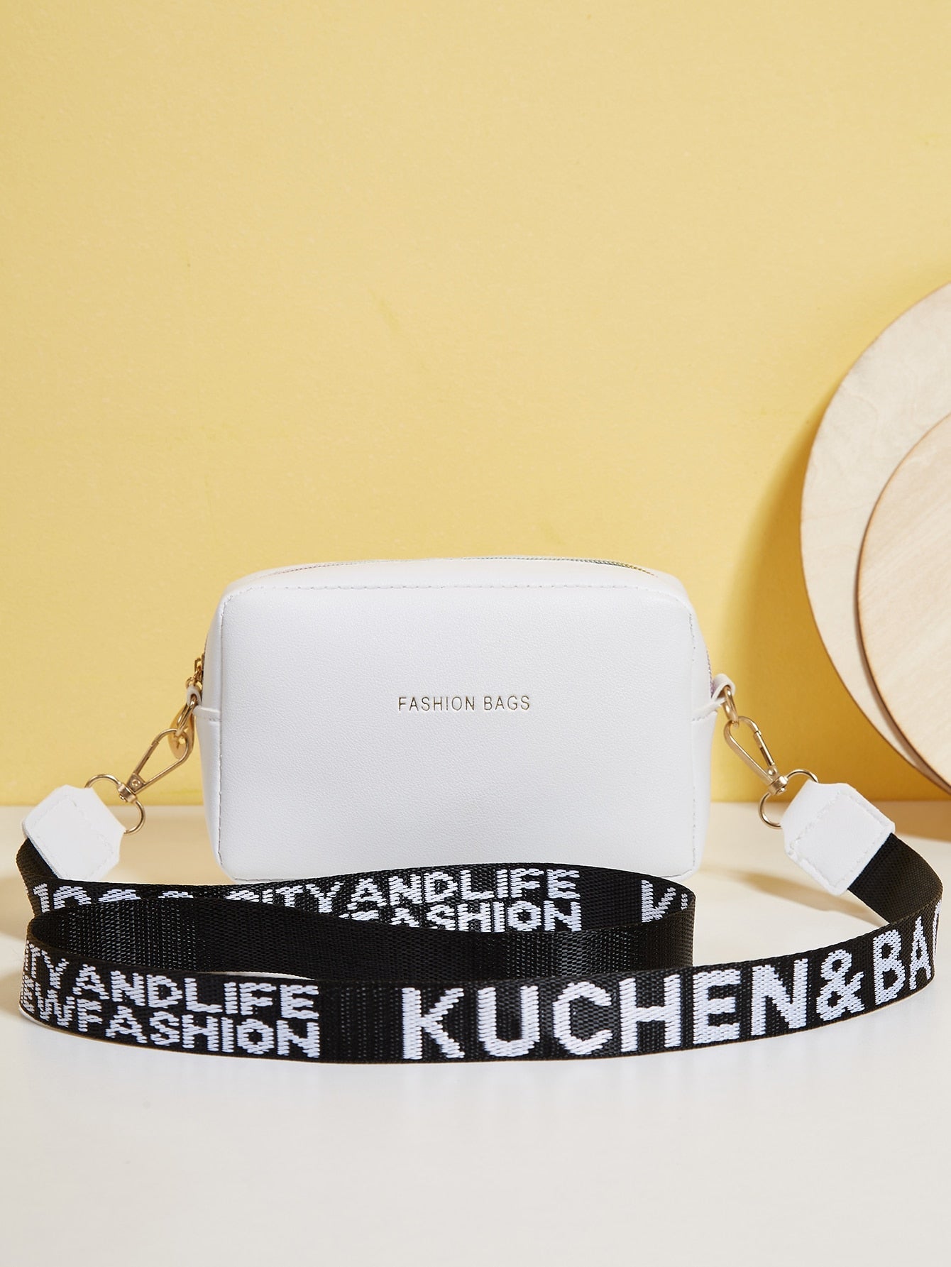 Bolsa Couro Mini Elegante Crossbody Moderna
