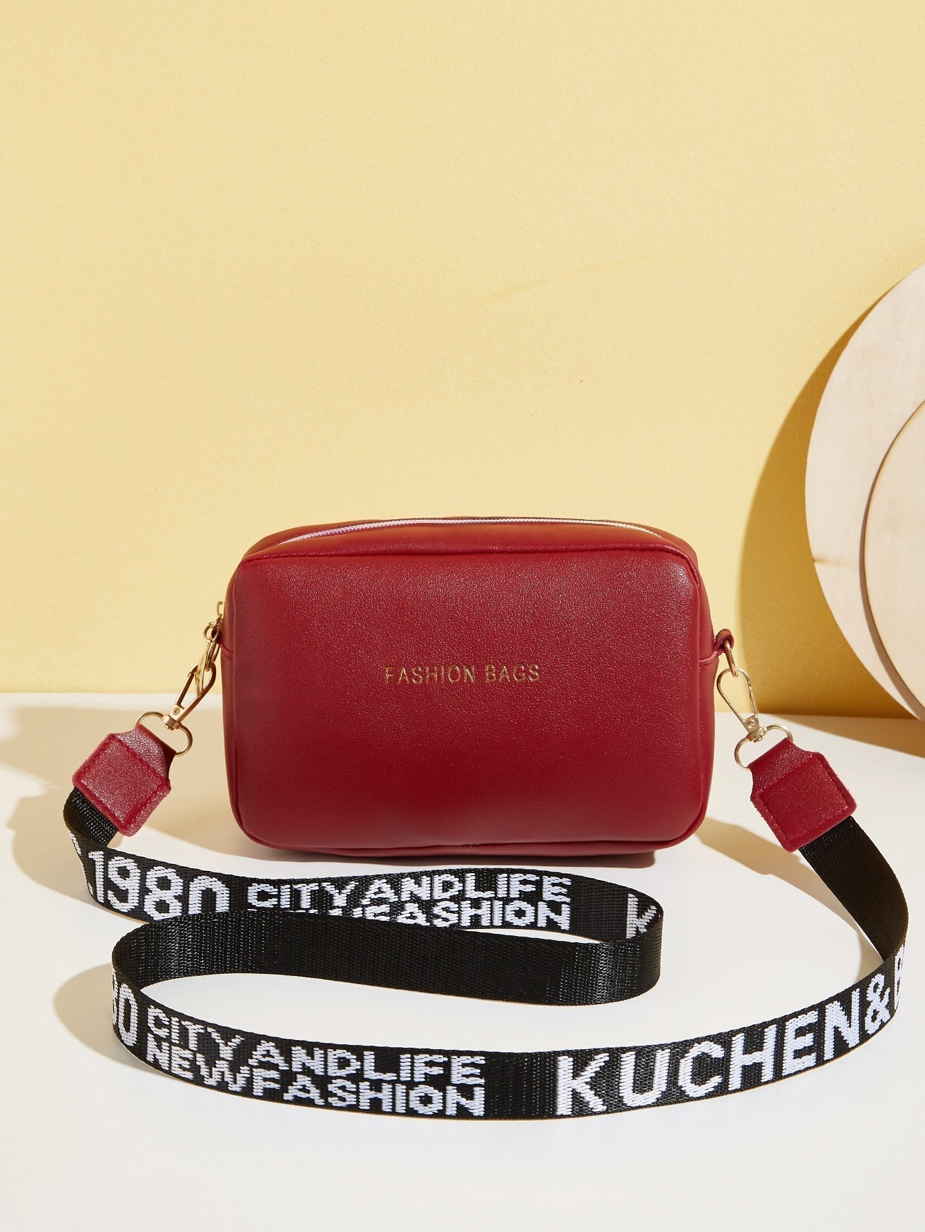 Bolsa Couro Mini Elegante Crossbody Moderna