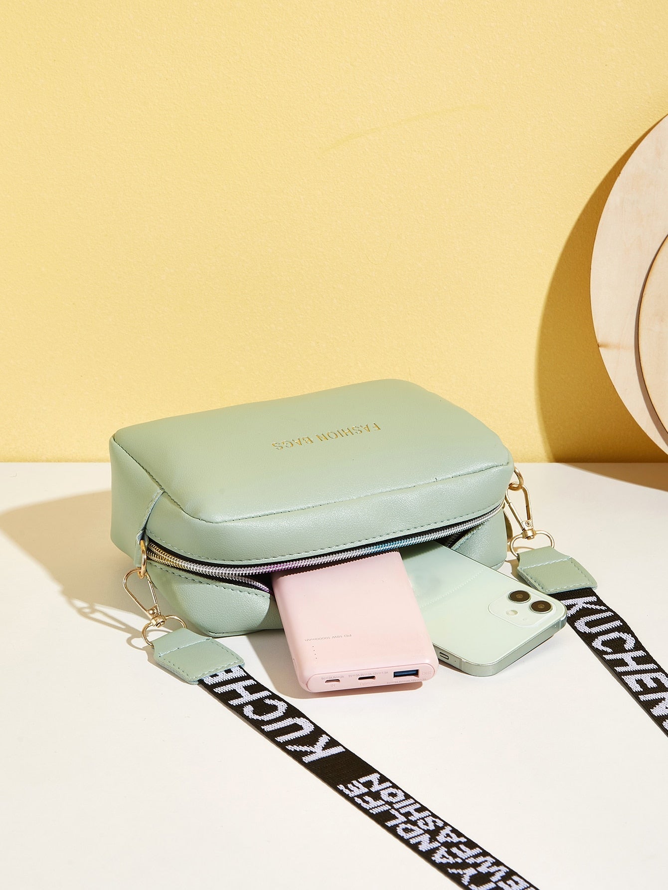 Bolsa Couro Mini Elegante Crossbody Moderna