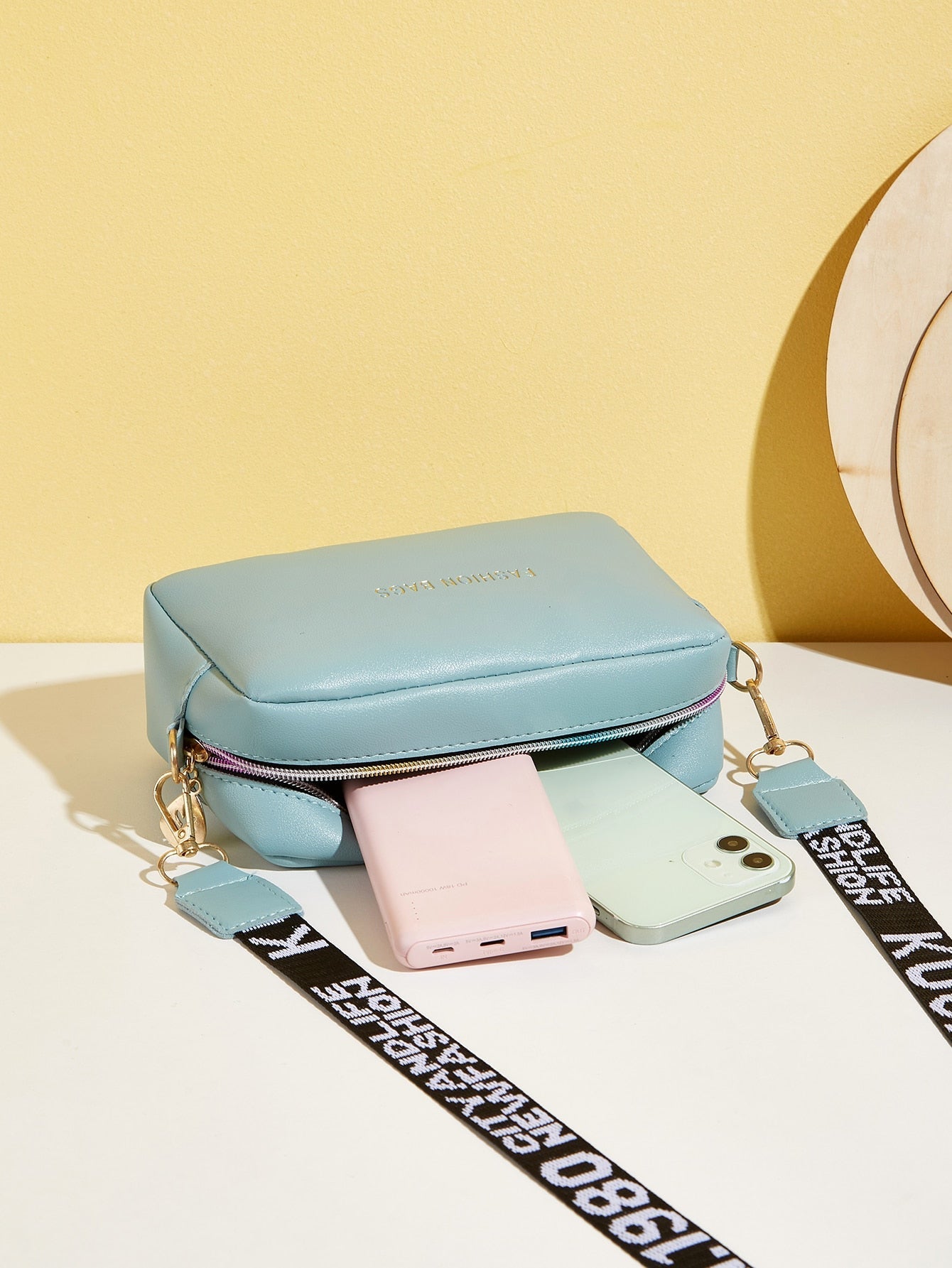 Bolsa Couro Mini Elegante Crossbody Moderna