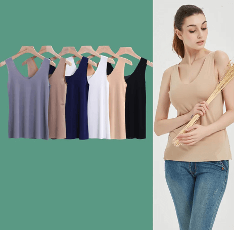 Regata Feminina Fibra Térmica Malha Tecnológica para Todas as Estações do Ano