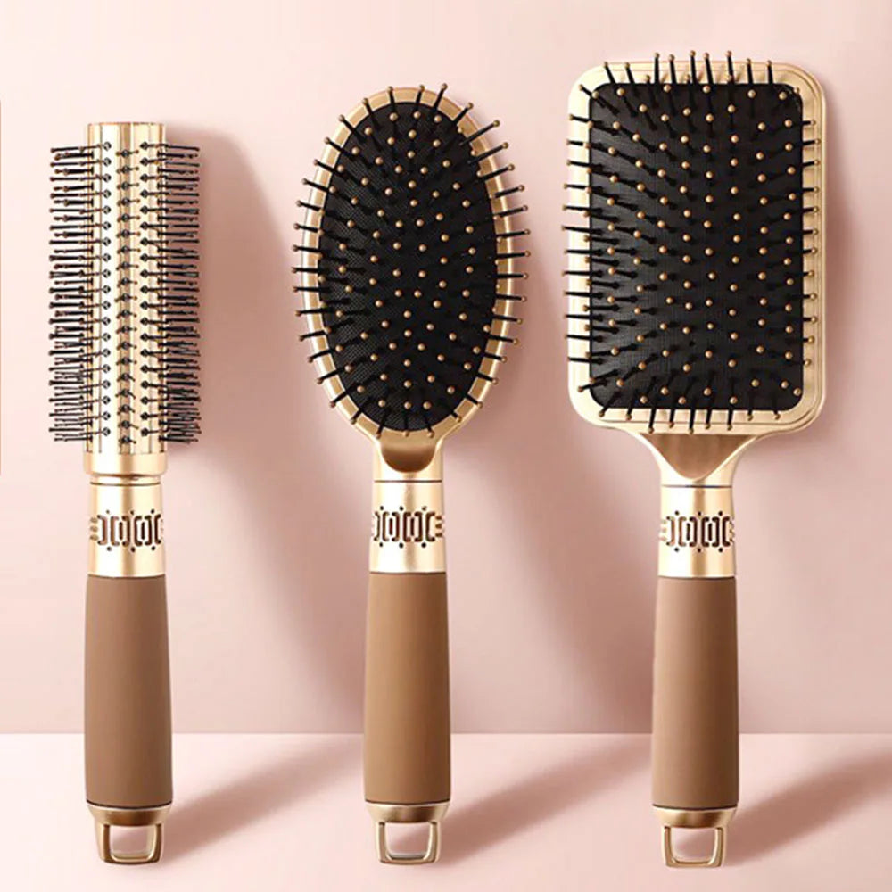 Escova De Cabelo Ergonômica Antiestática  Estilosa