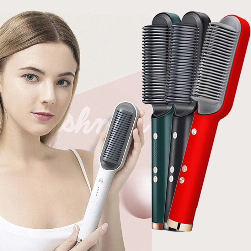 Escova Multifuncional Profissional Seca Alisa E Modela o Cabelo